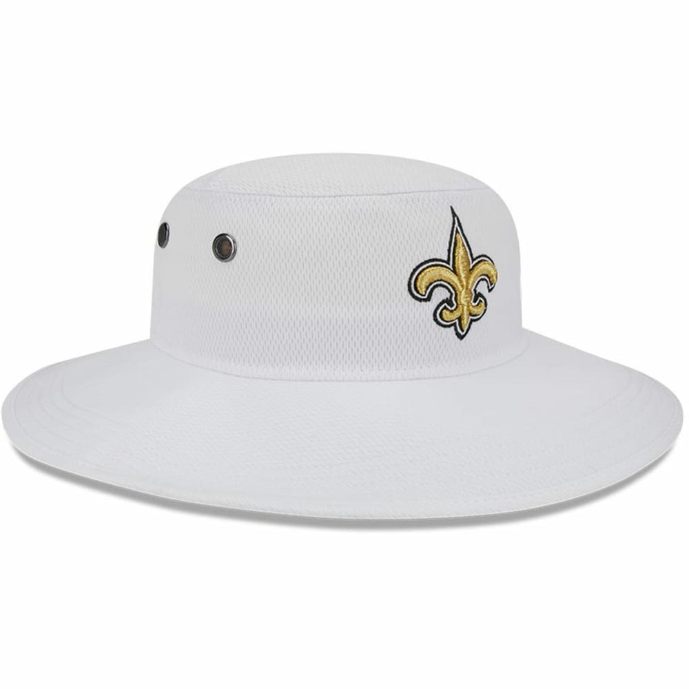 New Orleans Saints New Era 2023 NFL Training Camp Panama Bucket Hat White | NFL