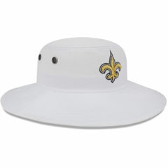 New Orleans Saints New Era 2023 NFL Training Camp Panama Bucket Hat White | NFL