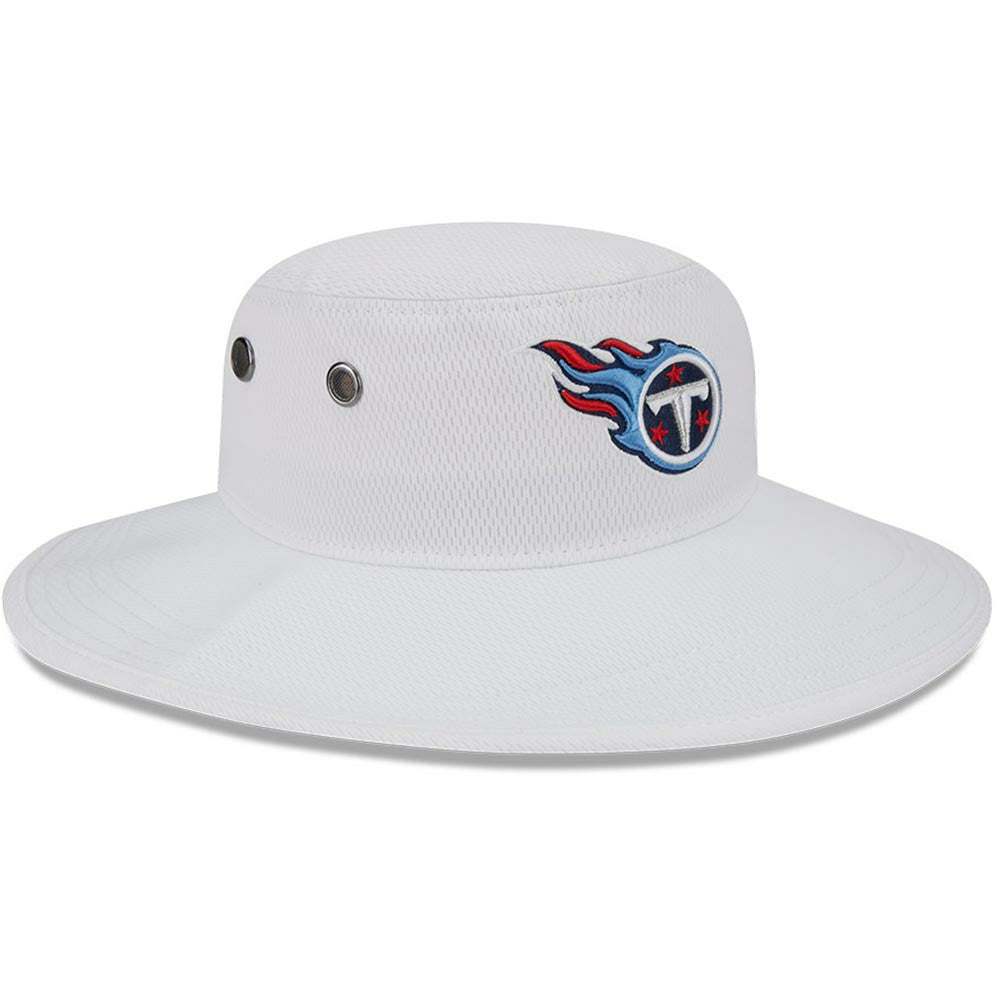 Tennessee Titans New Era 2023 NFL Training Camp Panama Bucket Hat White | NFL