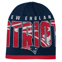 New England Patriots Youth Legacy Beanie Navy | NFL