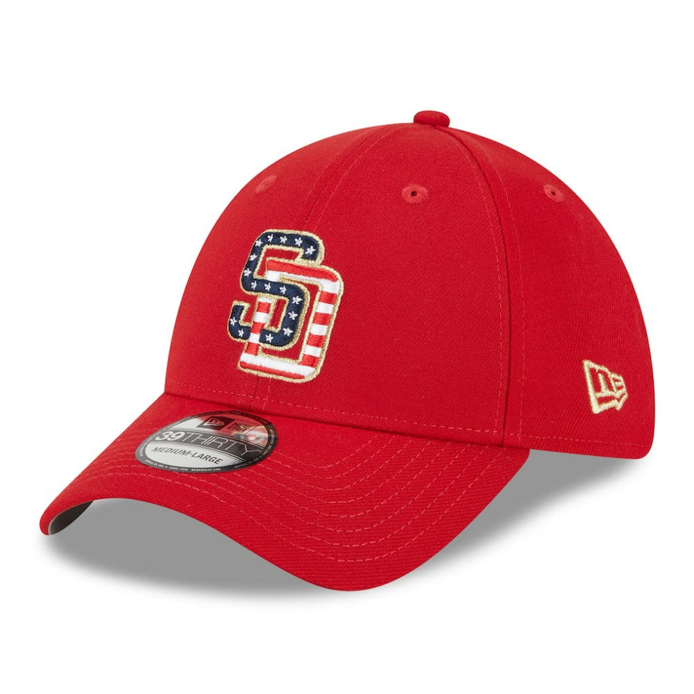 San Diego Padres New Era 2023 Fourth of July 39THIRTY Flex Hat - MLB