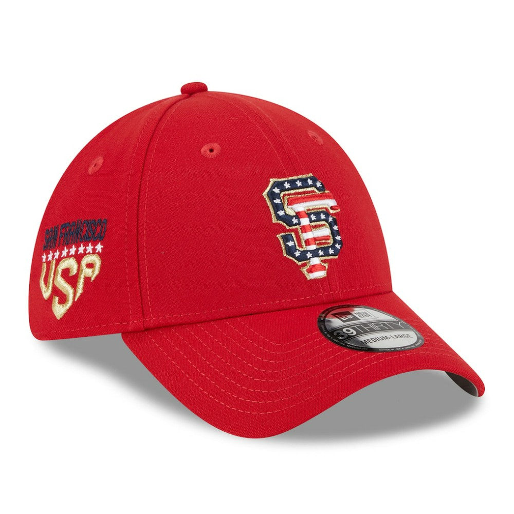 San Francisco Giants New Era 2023 Fourth of July 39THIRTY Flex Hat - MLB