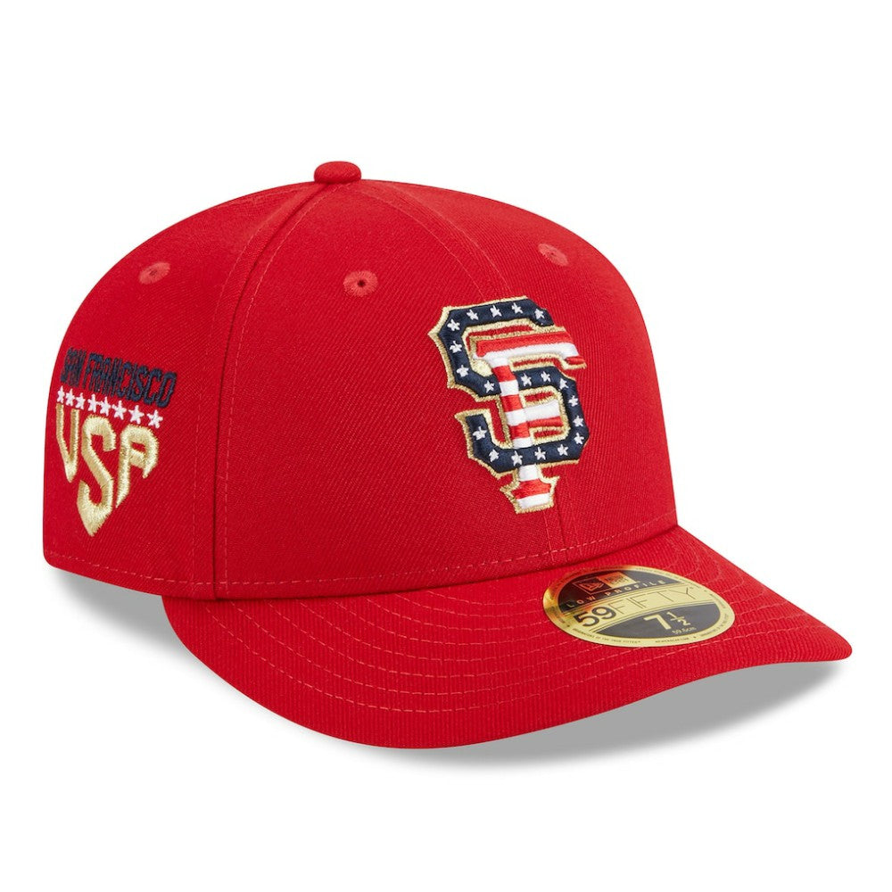 San Francisco Giants New Era 2023 Fourth of July Low Profile 59FIFTY Fitted Hat - MLB