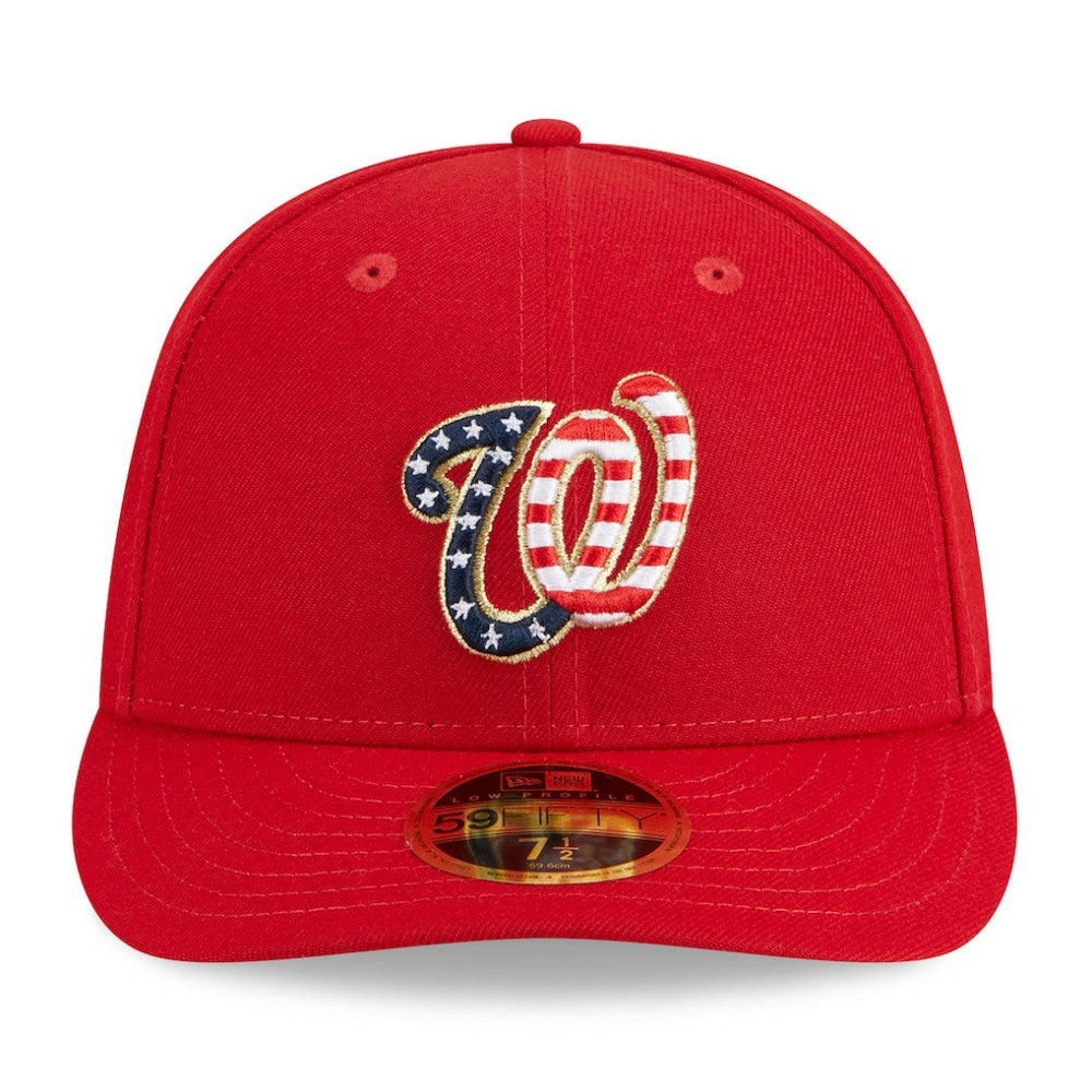 Washington Nationals New Era 2023 Fourth of July Low Profile 59FIFTY Fitted Hat - MLB