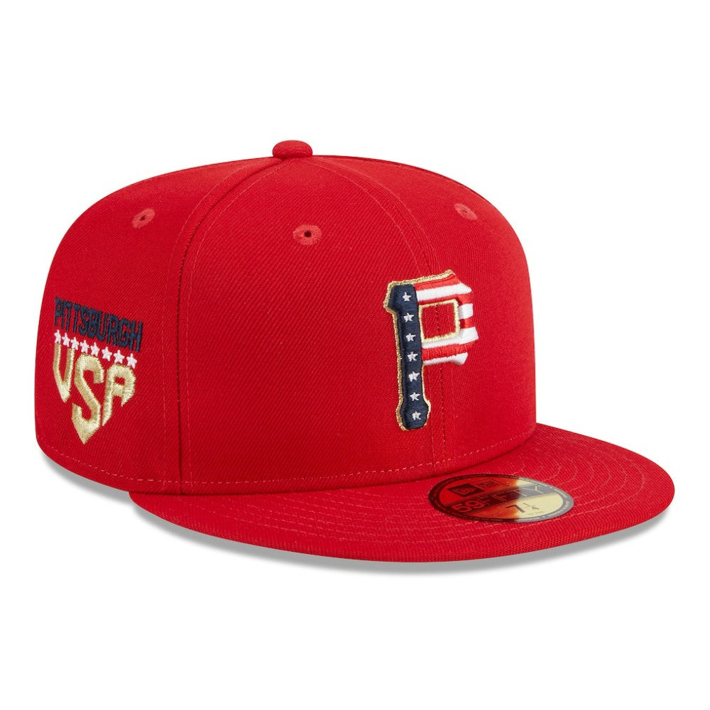 Pittsburgh Pirates New Era 2023 Fourth of July 59FIFTY Fitted Hat - MLB