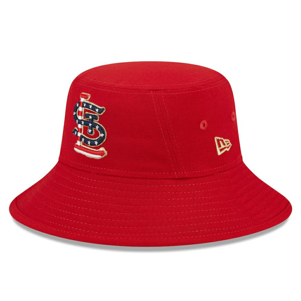 St. Louis Cardinals New Era 2023 Fourth of July Bucket Hat - MLB