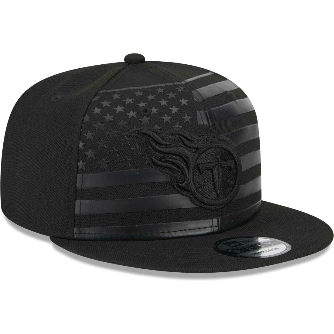 Tennessee Titans New Era Independent 9FIFTY Snapback Hat Black | NFL