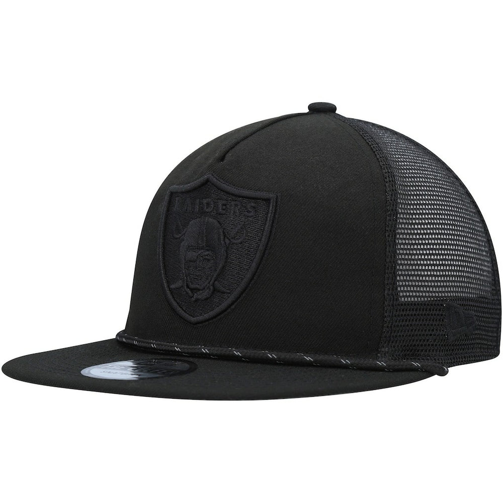 Las Vegas Raiders New Era Illumination Golfer Snapback Trucker Hat Black | NFL