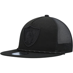 Las Vegas Raiders New Era Illumination Golfer Snapback Trucker Hat Black | NFL