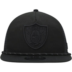 Las Vegas Raiders New Era Illumination Golfer Snapback Trucker Hat Black | NFL