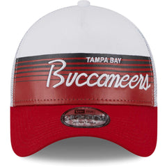 Tampa Bay Buccaneers New Era Horizon A-Frame 9FORTY Snapback Hat Scarlet | NFL