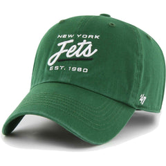 New York Jets '47 Women's Sidney Clean Up Adjustable Hat Green | 47 brand