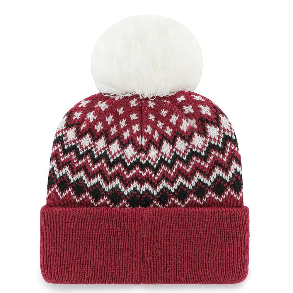 Arizona Cardinals '47 Women's Elsa Cuffed Knit Hat with Pom Cardinal | 47 brand