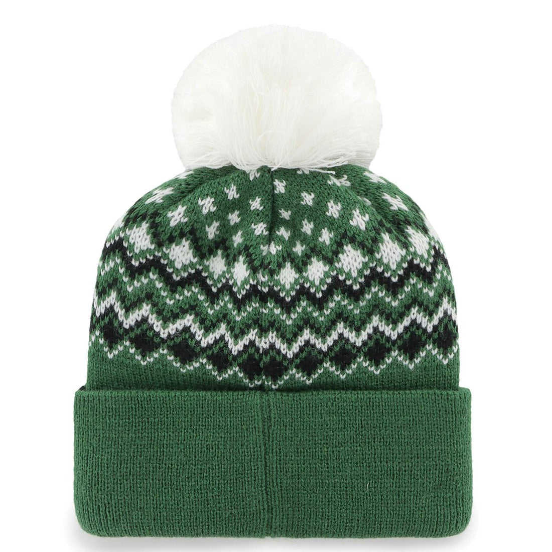 New York Jets '47 Women's Elsa Cuffed Knit Hat with Pom Green | 47 brand