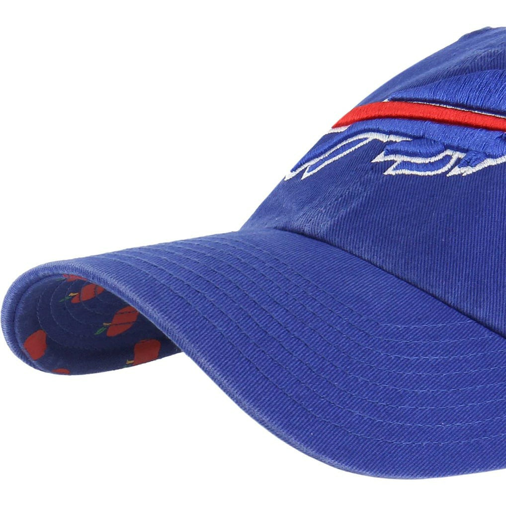 Buffalo Bills '47 Women's Confetti Icon Clean Up Adjustable Hat Royal | 47 brand