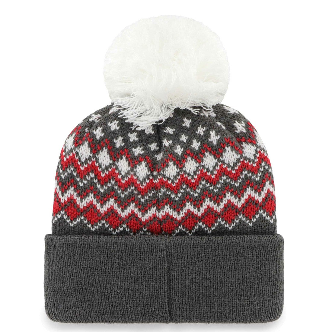 Tampa Bay Buccaneers '47 Women's Elsa Cuffed Knit Hat with Pom Pewter | 47 brand