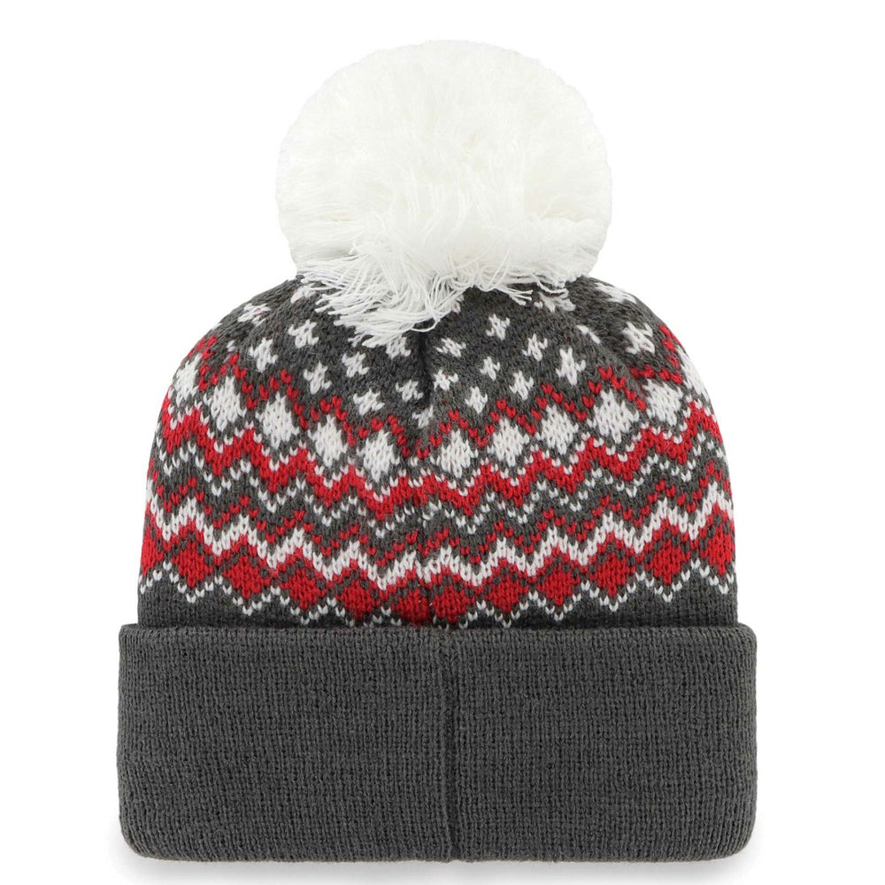 Tampa Bay Buccaneers '47 Women's Elsa Cuffed Knit Hat with Pom Pewter | 47 brand