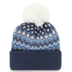 Tennessee Titans '47 Women's Elsa Cuffed Knit Hat with Pom Navy | 47 brand