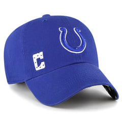 Indianapolis Colts '47 Women's Confetti Icon Clean Up Adjustable Hat Royal | 47 brand