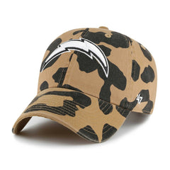Los Angeles Chargers '47 Women's Rosette Clean Up Adjustable Hat Tan | 47 brand