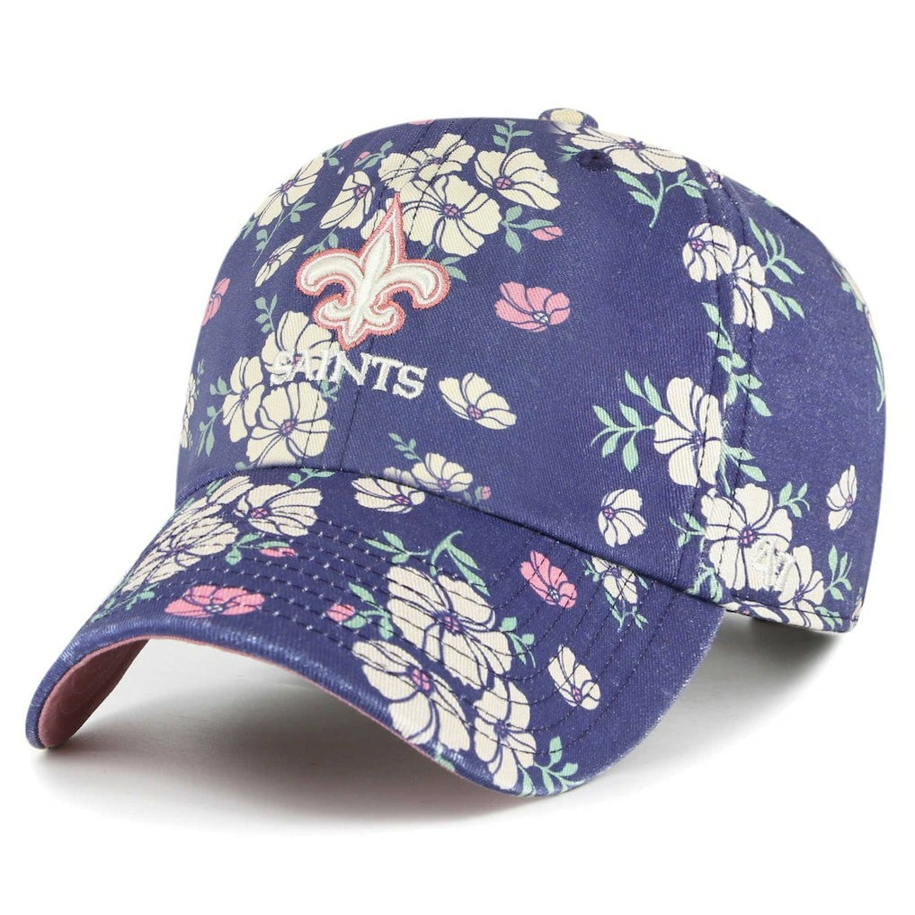 New Orleans Saints '47 Women's Primrose Clean Up Adjustable Hat Navy | 47 brand