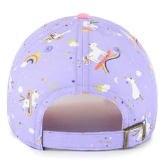 Baltimore Ravens '47 Girls Preschool Unicorn Clean Up Adjustable Hat Lavender | 47 brand