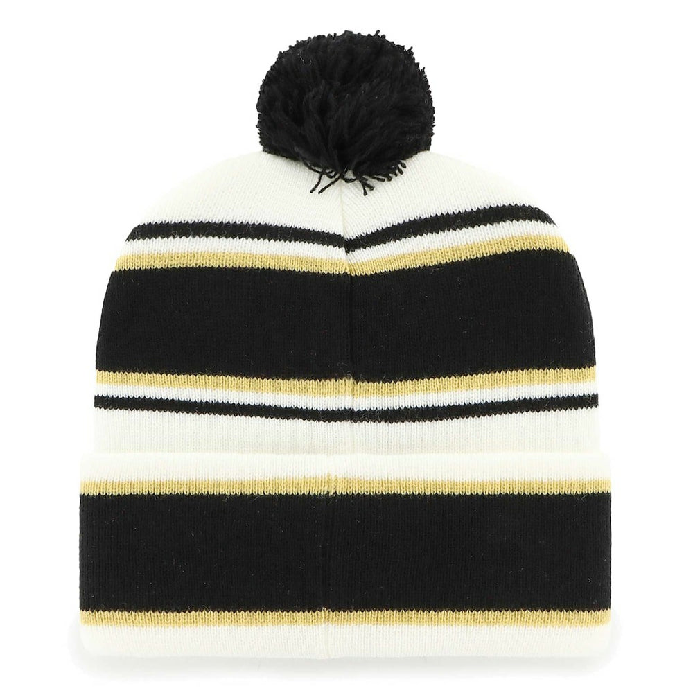 New Orleans Saints '47 Youth Stripling Cuffed Knit Hat with Pom White | 47 brand