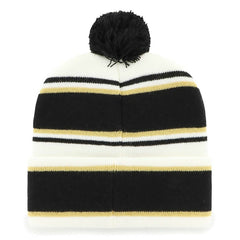 New Orleans Saints '47 Youth Stripling Cuffed Knit Hat with Pom White | 47 brand