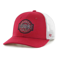 Arizona Cardinals '47 Youth Scramble Adjustable Trucker Hat Cardinal/White | 47 brand