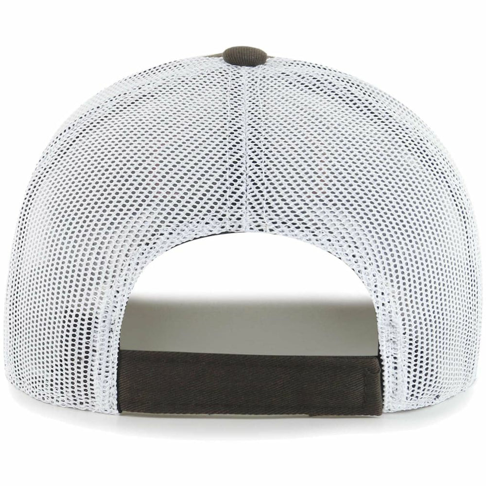 Cleveland Browns '47 Youth Scramble Adjustable Trucker Hat Brown/White | 47 brand