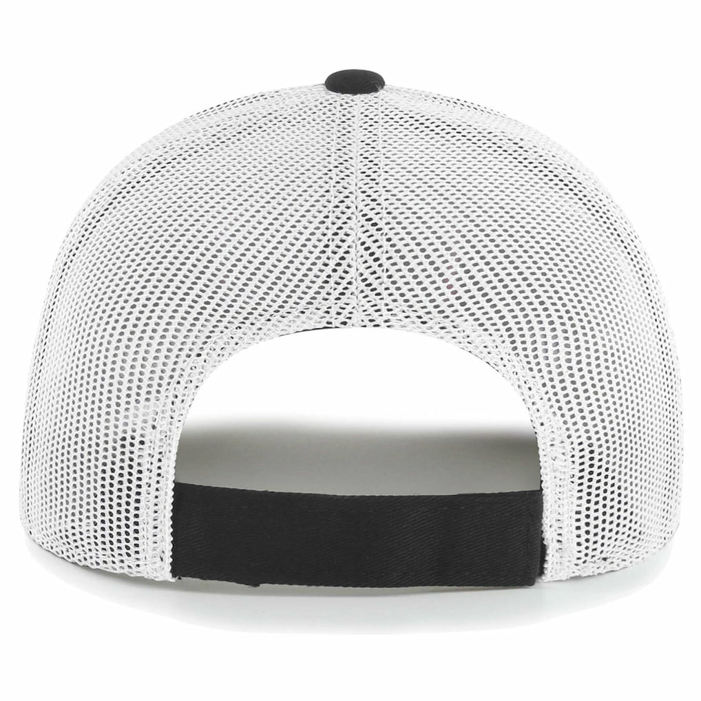New Orleans Saints '47 Youth Scramble Adjustable Trucker Hat Black/White | 47 brand