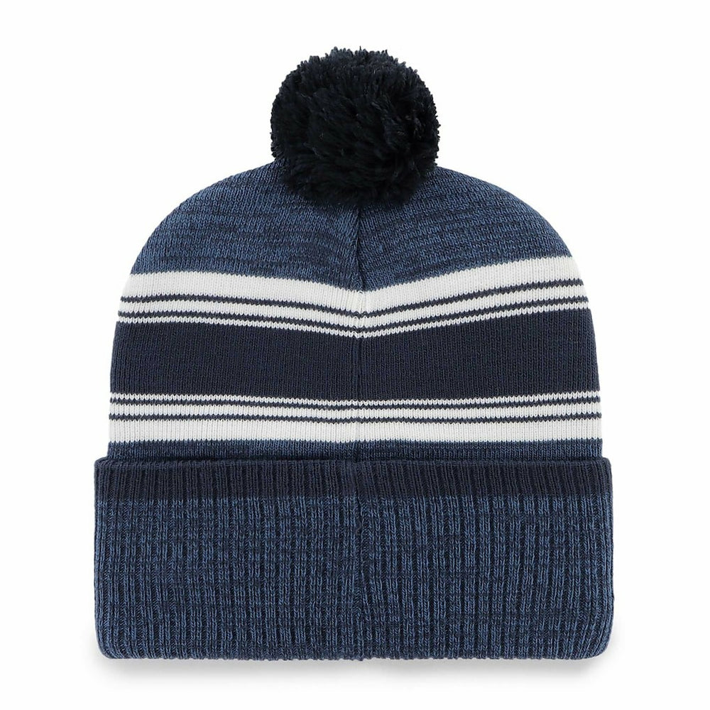 Dallas Cowboys '47 Fadeout Cuffed Knit Hat with Pom Navy | 47 brand