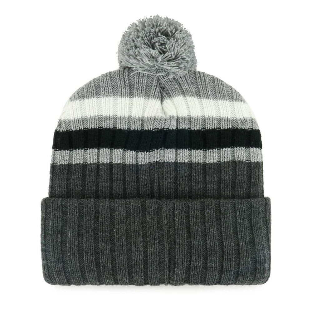 Dallas Cowboys '47 Stack Cuffed Knit Hat with Pom Gray | 47 brand