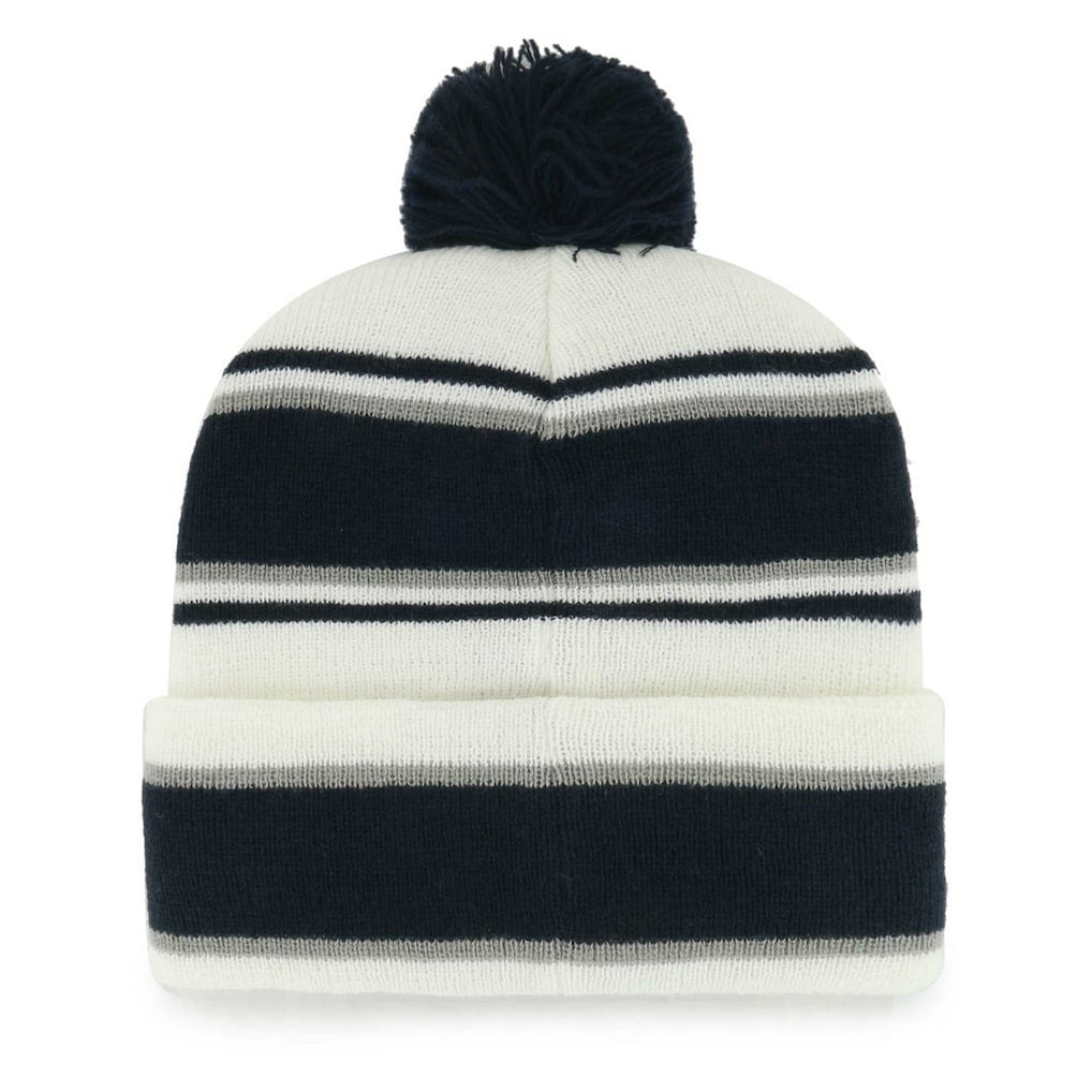 Dallas Cowboys '47 Youth Stripling Cuffed Knit Hat with Pom White | 47 brand