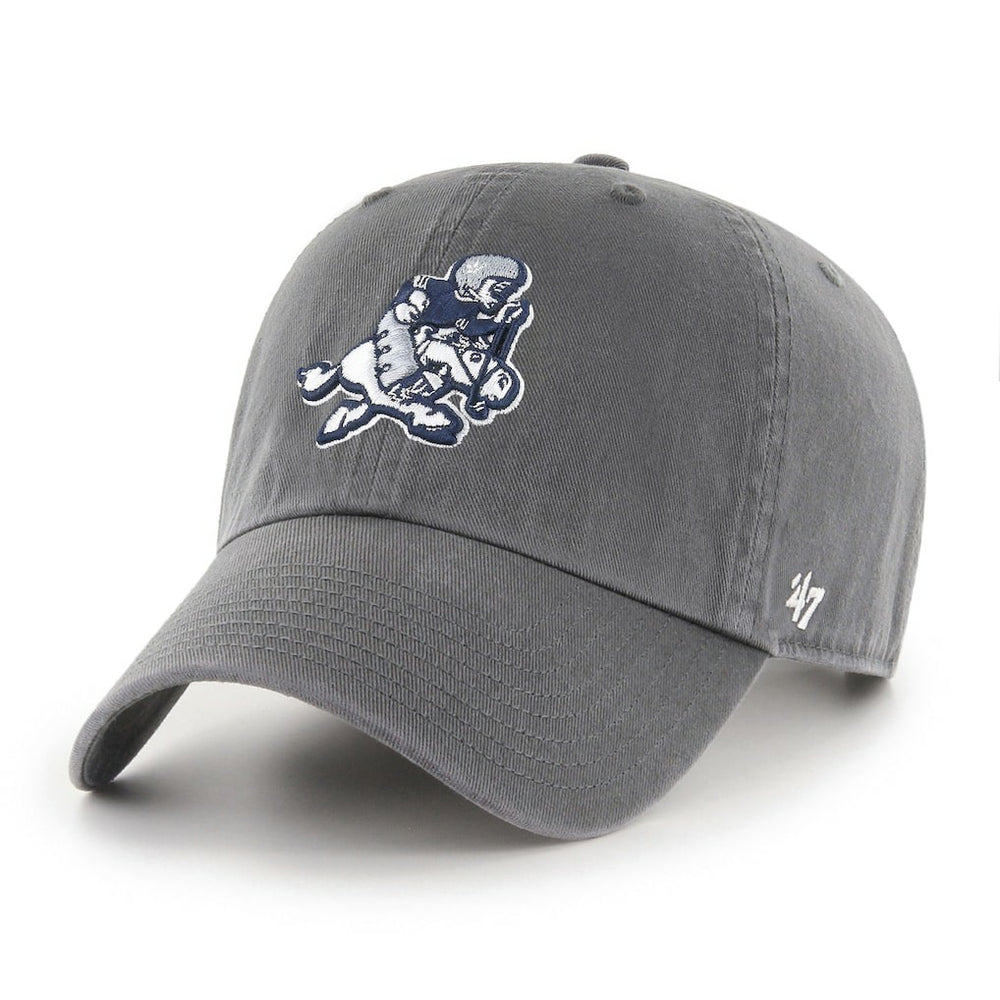 Dallas Cowboys '47 Retro Joe II Clean Up Adjustable Hat Charcoal | 47 brand