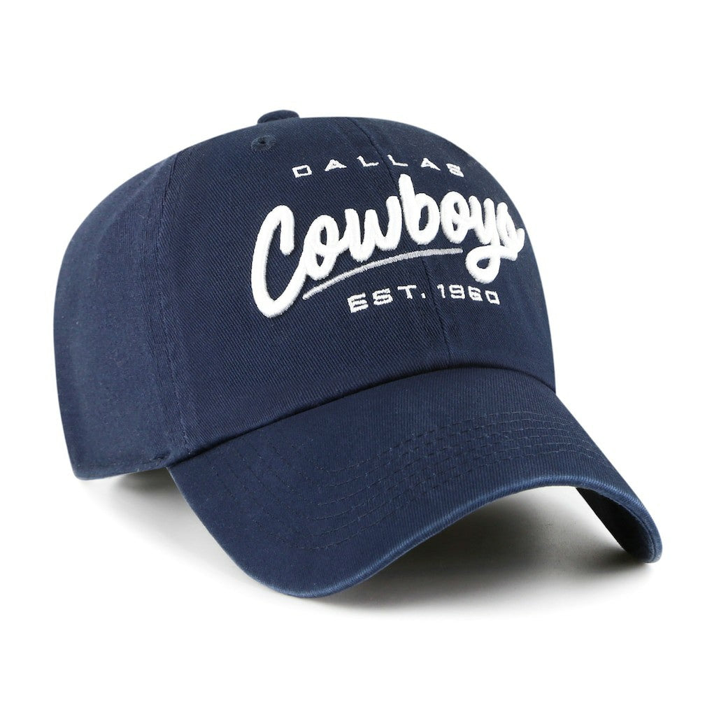 Dallas Cowboys '47 Women's Sidney Clean Up Adjustable Hat Navy | 47 brand
