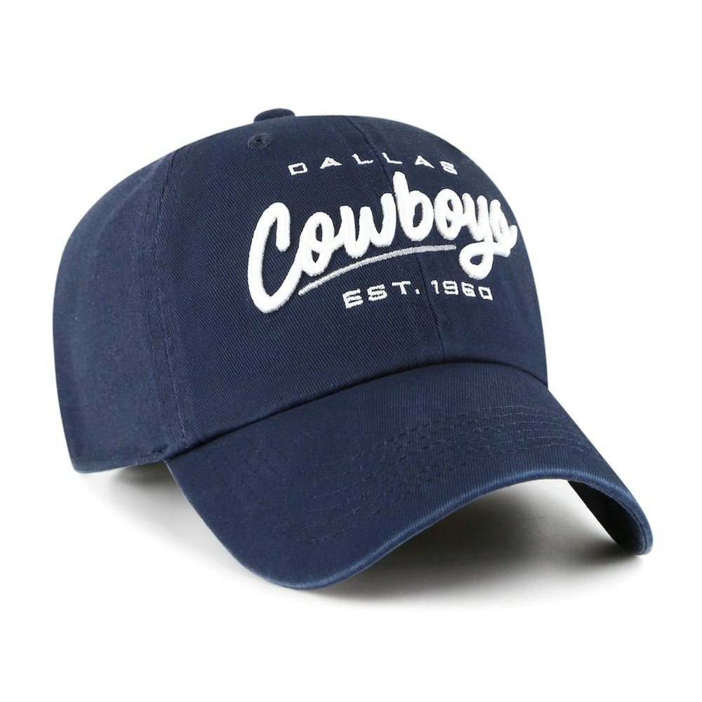 Dallas Cowboys '47 Women's Sidney Clean Up Adjustable Hat Navy | 47 brand