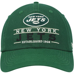 New York Jets '47 Vernon Clean Up Adjustable Hat Green | 47 brand