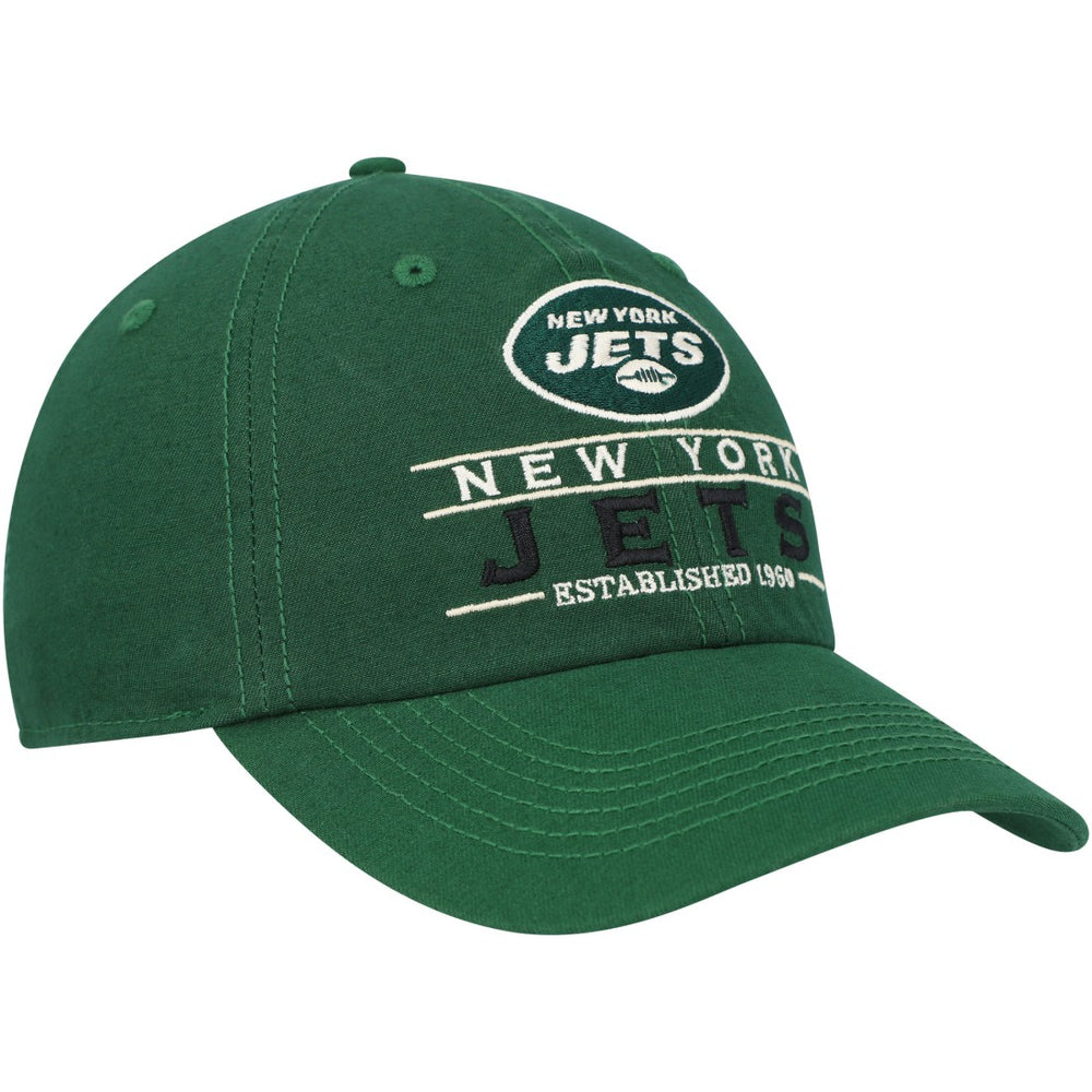 New York Jets '47 Vernon Clean Up Adjustable Hat Green | 47 brand