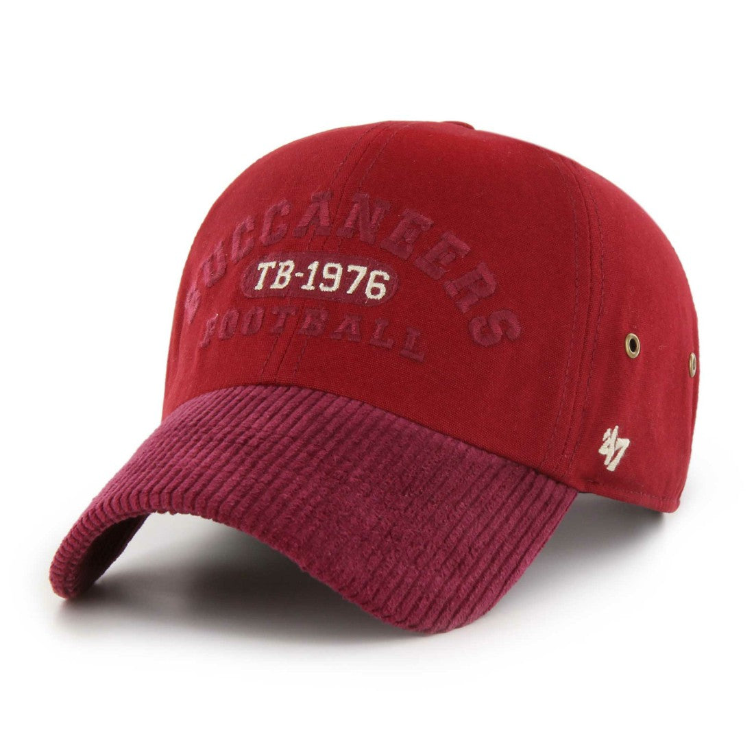 Tampa Bay Buccaneers '47 Ridgeway Clean Up Adjustable Hat Red | 47 brand