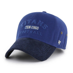 Tennessee Titans '47 Ridgeway Clean Up Adjustable Hat Royal | 47 brand