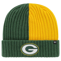 Green Bay Packers '47 Fracture Cuffed Knit Hat Green | 47 brand