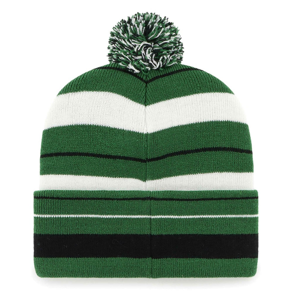 New York Jets '47 Powerline Cuffed Knit Hat with Pom Green | 47 brand