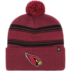 Arizona Cardinals '47 Fadeout Cuffed Knit Hat with Pom Cardinal | 47 brand