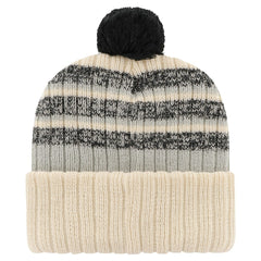 Las Vegas Raiders '47 Tavern Cuffed Knit Hat with Pom Natural | 47 brand