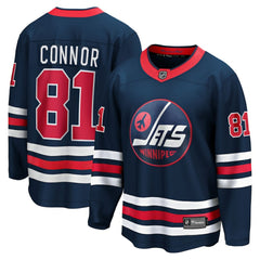 Kyle Connor Winnipeg Jets Fanatics Alternate Breakaway Jersey - Navy - NHL