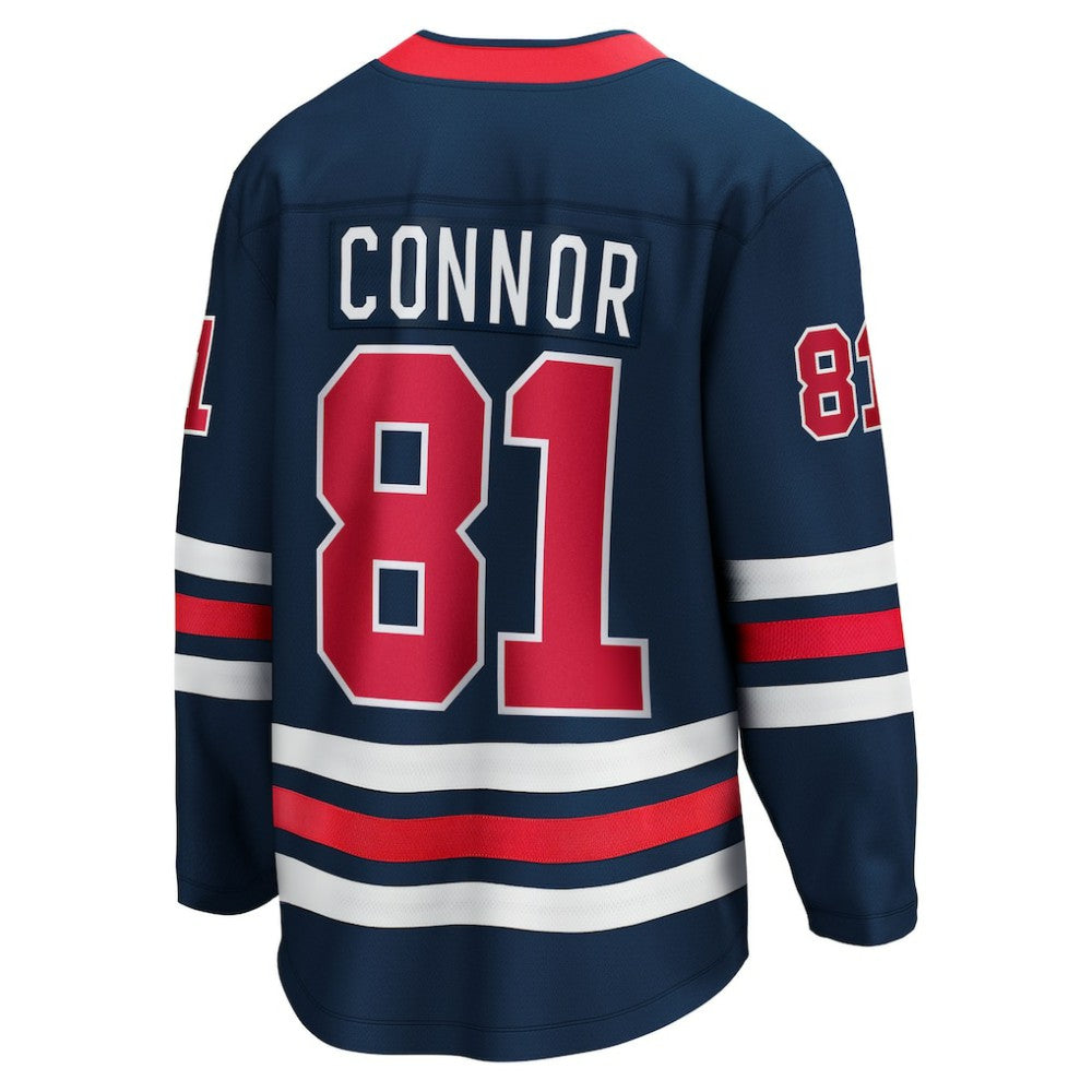 Kyle Connor Winnipeg Jets Fanatics Alternate Breakaway Jersey - Navy - NHL