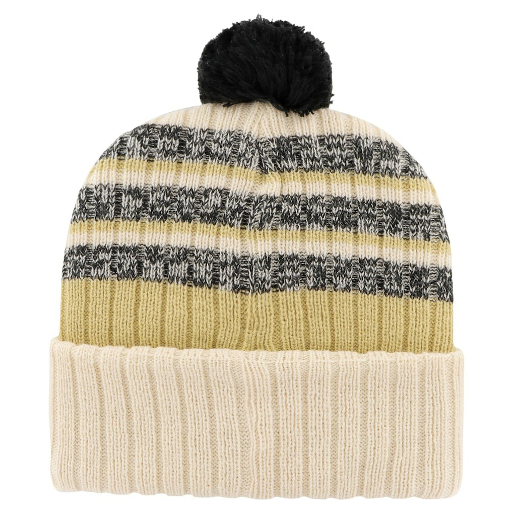 New Orleans Saints '47 Tavern Cuffed Knit Hat with Pom Natural | 47 brand