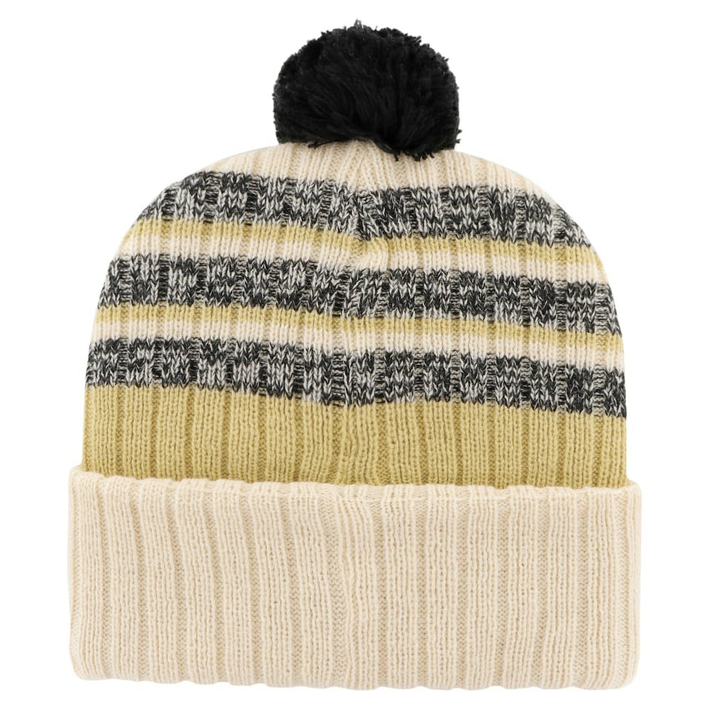 New Orleans Saints '47 Tavern Cuffed Knit Hat with Pom Natural | 47 brand