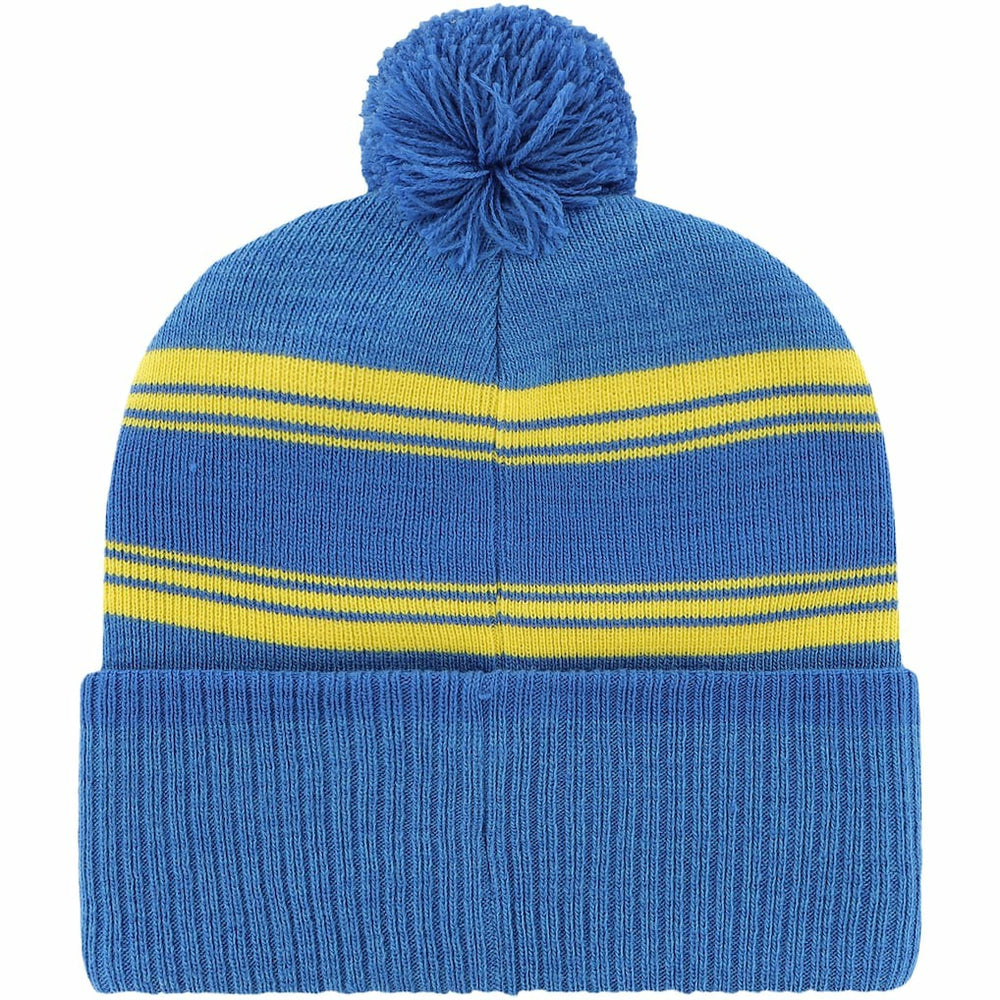 Los Angeles Rams '47 Fadeout Cuffed Knit Hat with Pom Royal | 47 brand